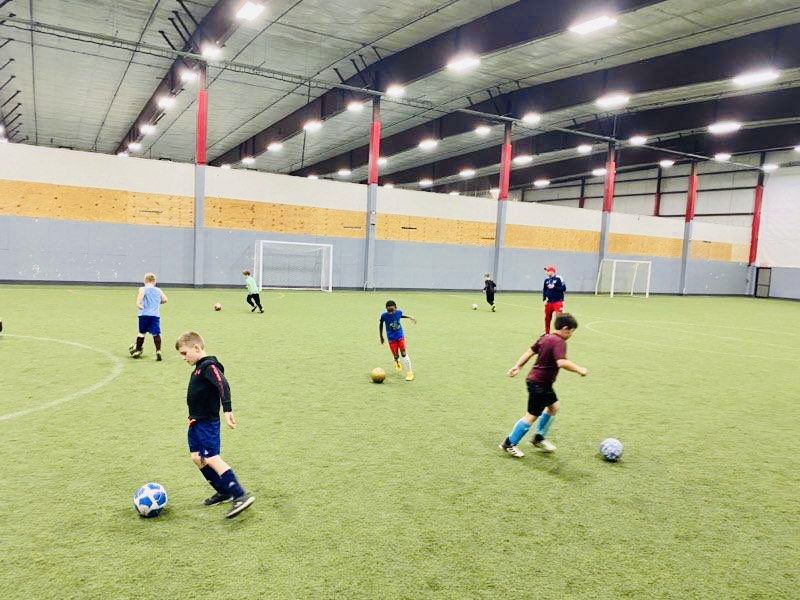 Check out our SportingNE Waverly Soccer Academy program led by DoC Alex Scheuler 👀! Developing our players and growing our ⚽️community. #WeAreONE