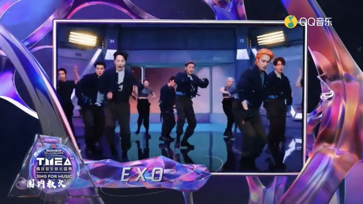 OasisRSV's tweet photo. ยกFelicitaciones a #EXO por ganar el "Mejor grupo extranjero" en los premios Tencent Music Entertainment Awards! ๐๐๐๐
#CongratulationsEXO
#EXOย #์์ @weareoneEXO @B_hundred_Hyun @layzhang https://t.co/O2lTuY3ihV