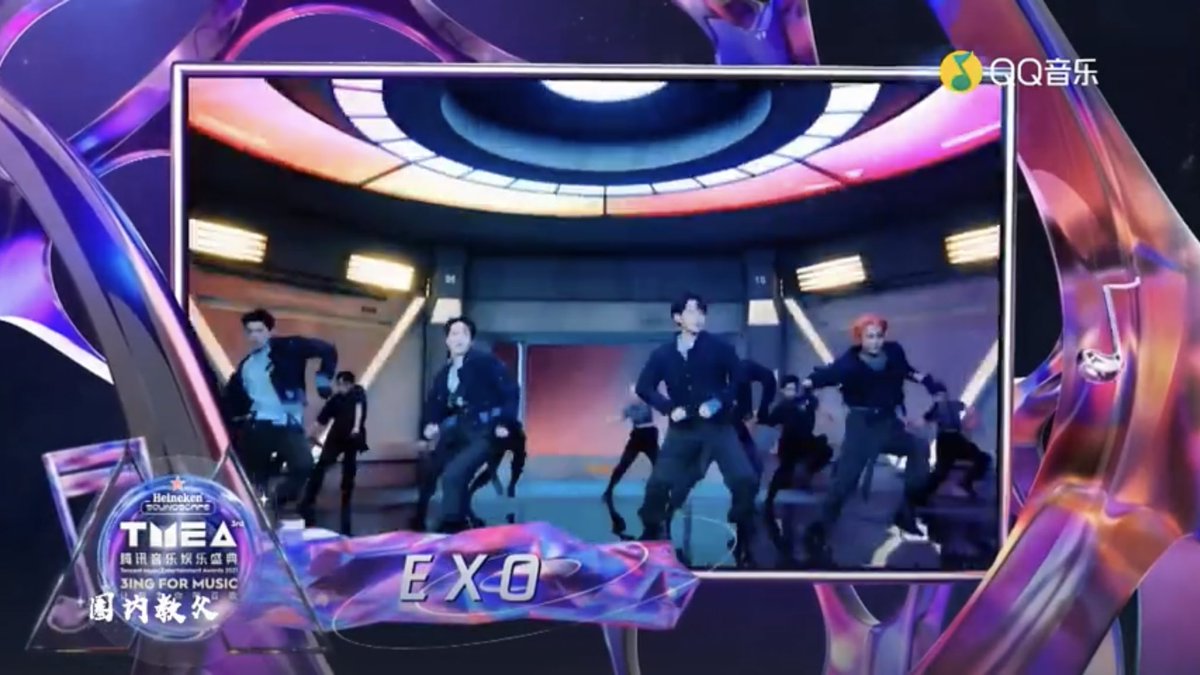 OasisRSV's tweet photo. ยกFelicitaciones a #EXO por ganar el "Mejor grupo extranjero" en los premios Tencent Music Entertainment Awards! ๐๐๐๐
#CongratulationsEXO
#EXOย #์์ @weareoneEXO @B_hundred_Hyun @layzhang https://t.co/O2lTuY3ihV