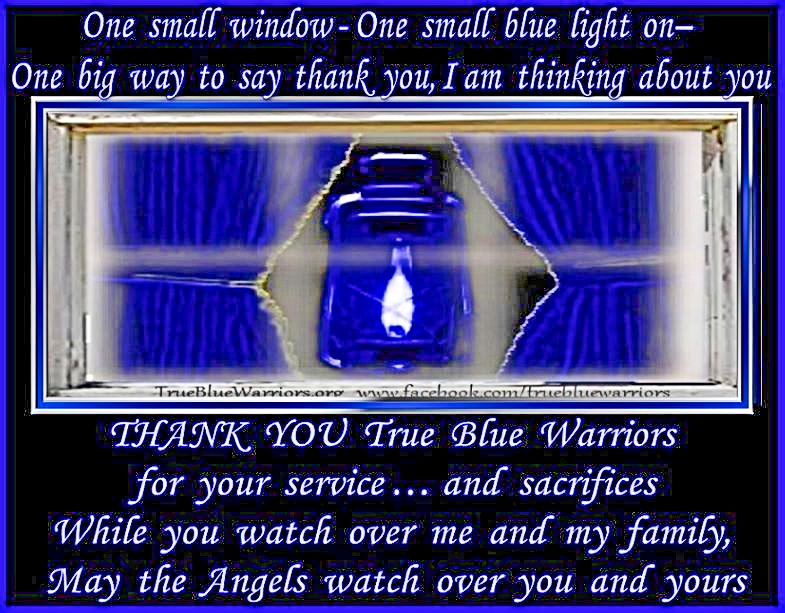 delmarvablue's tweet photo. Tag us in your pictures of blue lights displayed at your home. #bluelights for our police officers π #projectbluelight https://t.co/aXWVmPKfko