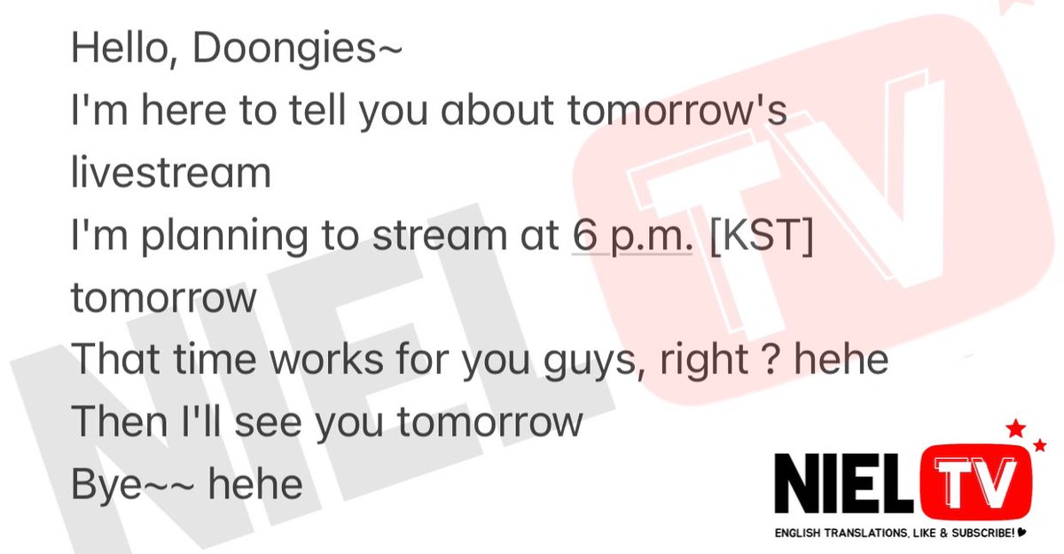 (REST) NIEL TV tweet media