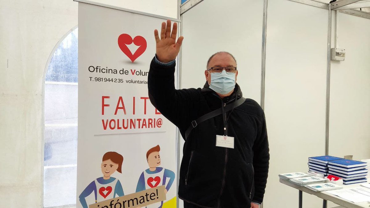 PingotaCom's tweet photo. 🙋‍♀️🙋Na Oficina de Voluntariado do Concello de Ferrol, en @CaritasMondoFer , en @Xeracion , en AECC Ferrol ESTÁN POR TI
#FeiradoVoluntariado
Ata as 19.00 na praza da Constitución. https://t.co/Nu8kZdQgC6