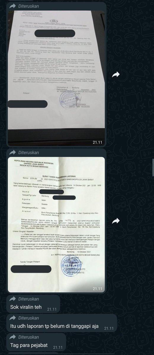 soyeoen's tweet photo. Yang bilang "ayo lapor polisi"

MOHON MAAF INI KORBAN SUDAH LAPOR TAPI MANA RESPONNYA ASTAGA 😭😭😭😭😭

Ini bukti suratnyaaaaaaaaa.

Bantu tag temen temen 😭🙏🏻 https://t.co/zcXZabDqz6