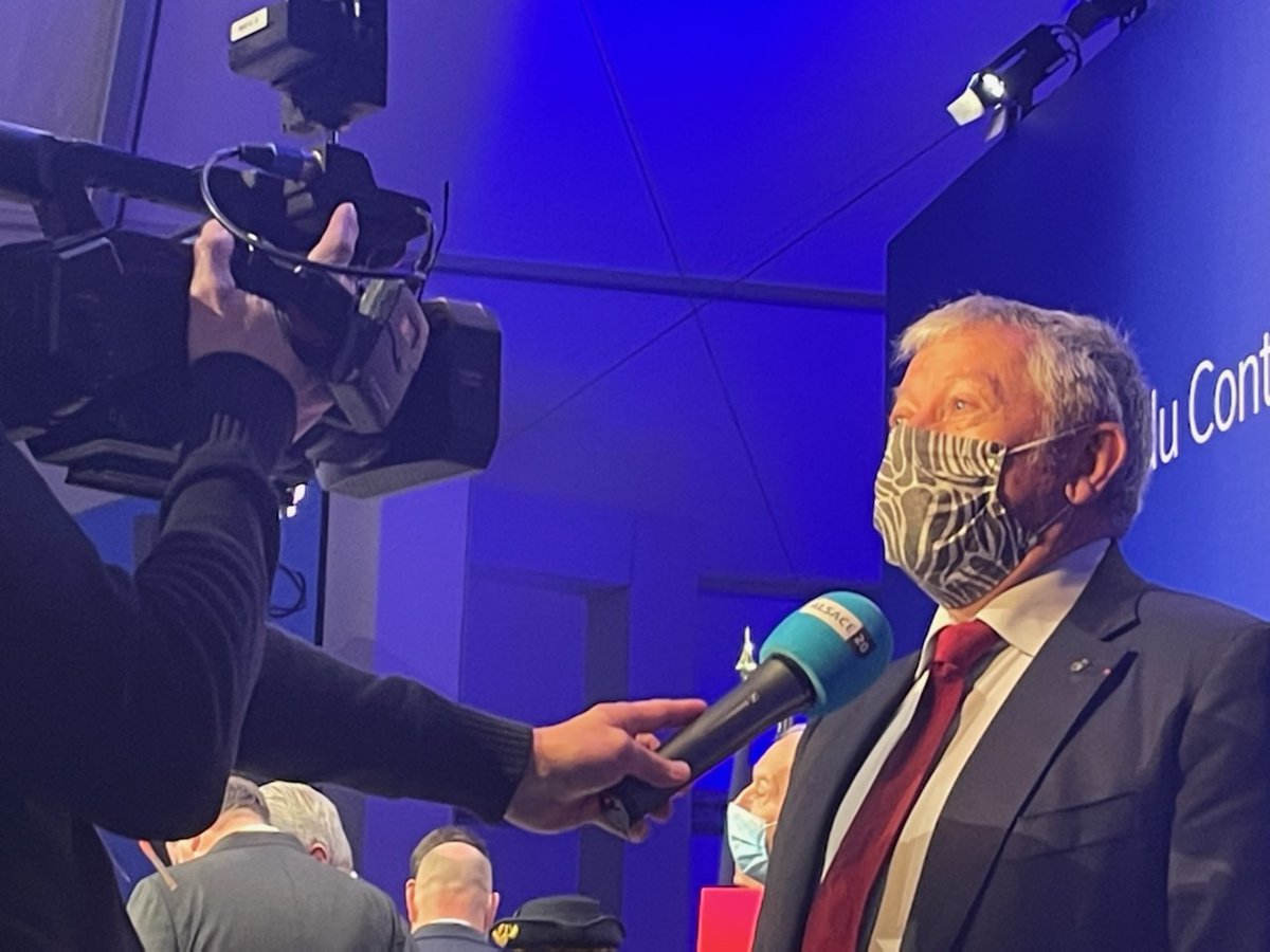 ccialsace's tweet photo. ⭐️⭐️⭐️L’inauguration du Contournement de Strasbourg en présence du Premier Ministre Jean Castex est une étape essentielle pour désengorger l’accès à la ville de Strasbourg, améliorer la qualité de l’air et favoriser la création d’emplois en Alsace.
#Alsace #GCO #CCI https://t.co/6WMerwlGou