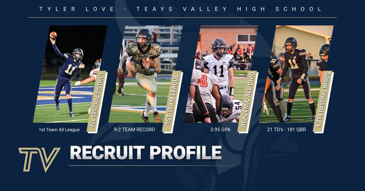 TYLER LOVE - Class of 2022 - QB/ATH
<a href="/OhioDominicanFB/">Ohio Dominican Football</a> <a href="/TUDragonFB/">Tiffin University Football</a> <a href="/WalshUFootball/">Walsh Football</a> <a href="/ZipsFB/">Akron Football</a> <a href="/AshlandFB/">Ashland Football</a> <a href="/UCWV_Football/">University of Charleston Football</a> <a href="/DaytonFootball/">Dayton Football</a> <a href="/ABFootball/">Alderson Broaddus Football</a> <a href="/CUsprintFB/">Cornell Sprint Football</a> <a href="/LakeErieFB/">Lake Erie Storm Football</a> <a href="/NDCFalcons/">NDC Falcons</a> 
HUDL LINK⬇️⬇️🦈
hudl.com/profile/117543…