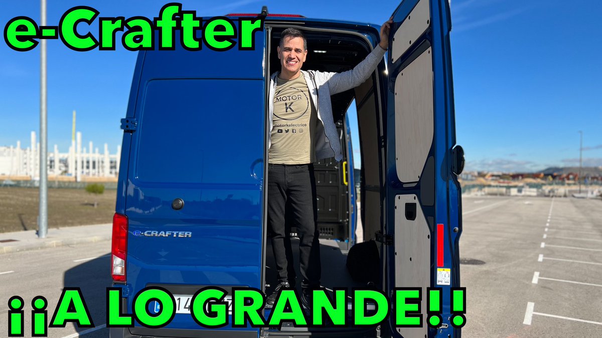 motorkelectrico's tweet photo. @VW_es #eCrafter #MovilidadElectrica A LO GRANDE Review furgón eléct... https://t.co/y1GJA864G3 vía @YouTube https://t.co/ZynFNbSFAB