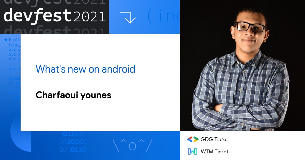 Welcome our speaker for #DevFest2021