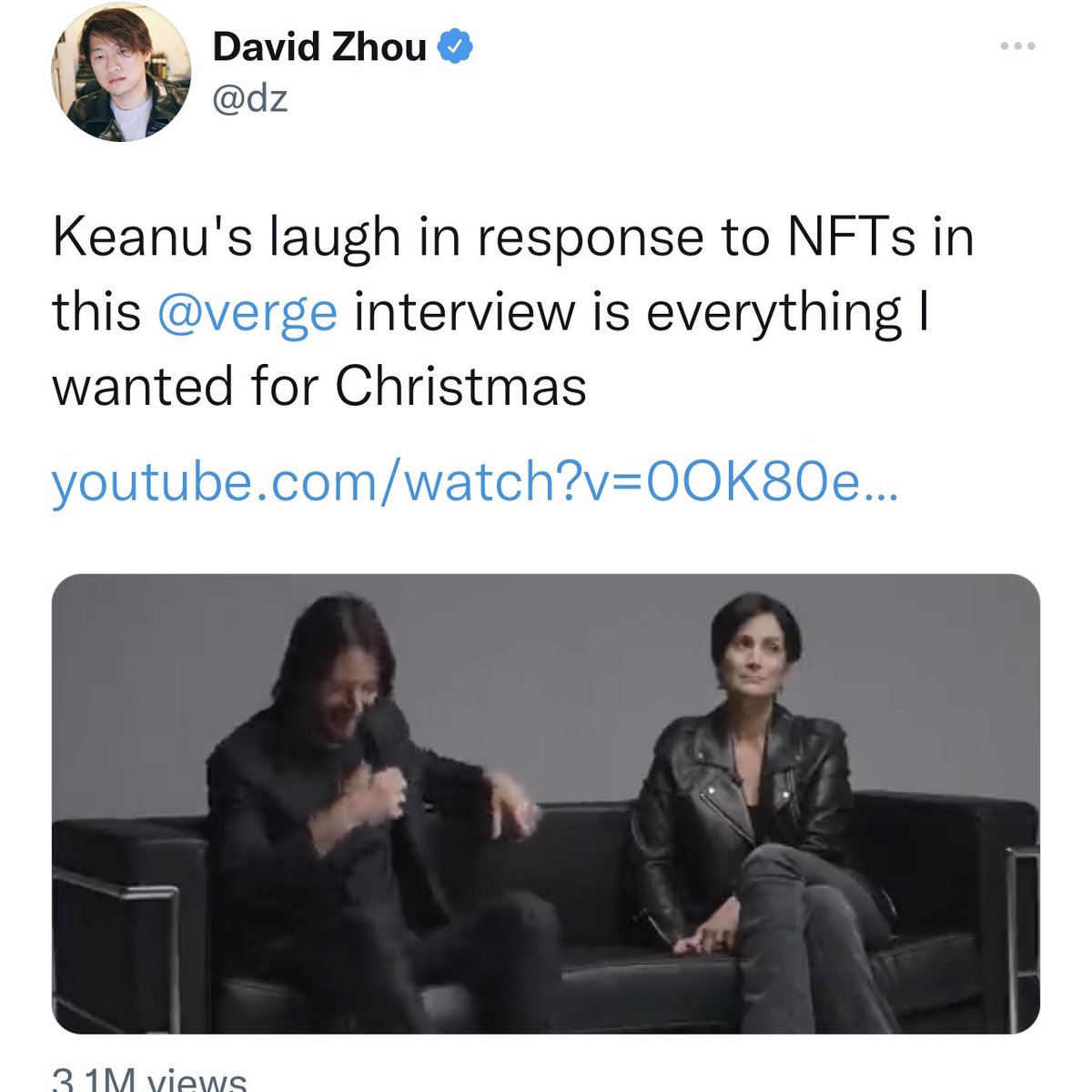 nancywyuen's tweet image. All I want for Christmas is Keanu.