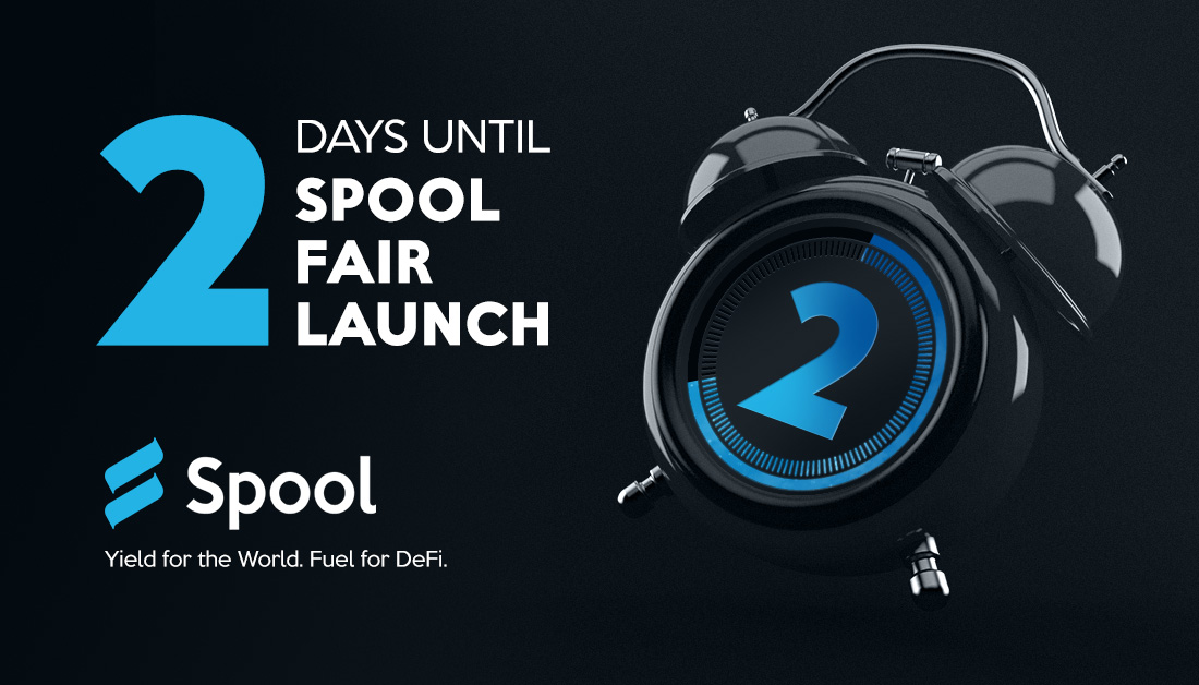 YieldLayer's tweet image. Set your alarms. Prepare your DAI. Get ready...

Only 2 days until the Spool Fair Launch LBP!