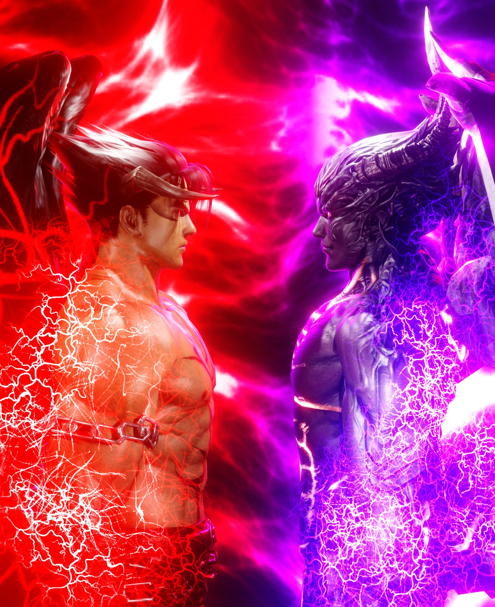 devil kazuya, tekken 7, Kazuya Mishima