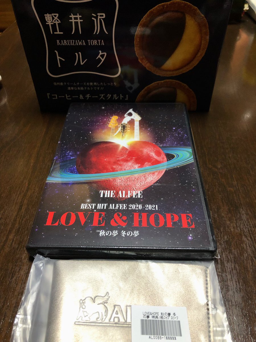 THE ALFEE 2020-2021 LOVE＆HOPE 秋＆冬の夢 特典付き