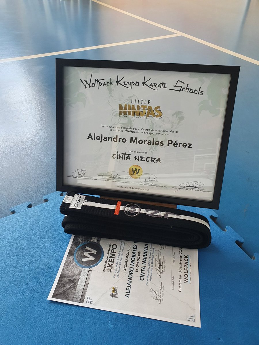 oscarimoraless's tweet photo. Orgulloso de mí pulga a sus 7 años.
#ElAlex
#WolfPack
#CintaNegra
#ProudDad https://t.co/o2jhuFlzZx