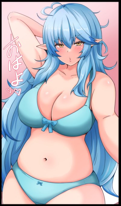 寝起き自撮り写真を送ってくれるむちむちlmyちゃん…😊 