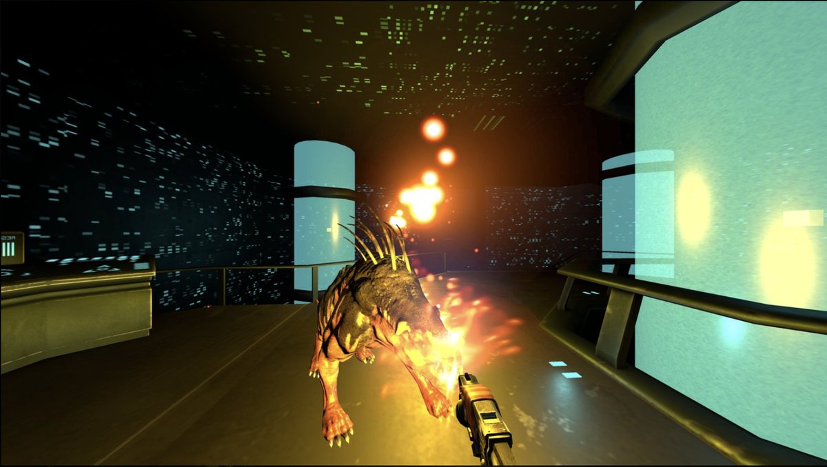 ZugSoftware's tweet photo. GET RID OF THE ALIEN ! π½
β‘ https://t.co/1qFs1VA1Ef
Don't forget that the new version of Alien Attack is available ! π€©
#screenshotsaturday #swissgame #gamers #Oculus #alienattack2 #indiegames #gamer #GameDay #Aliens https://t.co/cjKCcFH1va