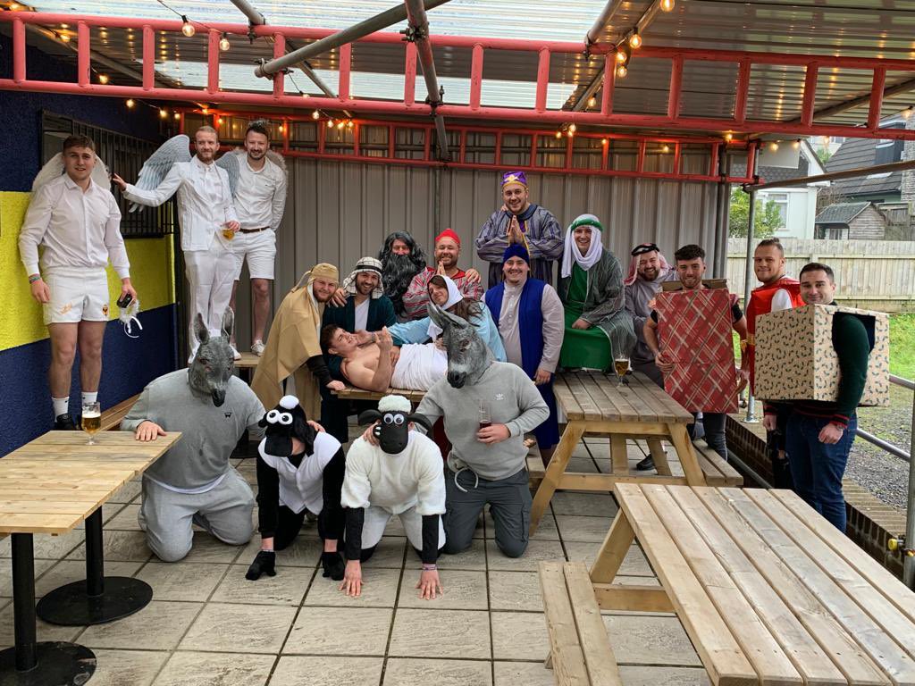 Game off .. but the Nativity must go on 

Merry Christmas from all @ NHSOB 🎄🎅🏻 🎁