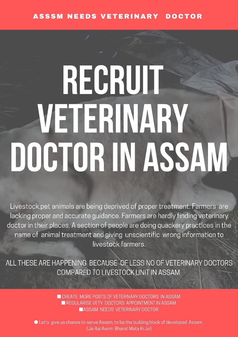 arupdeka14's tweet photo. #assamneedvetydoctor https://t.co/a7LRjtiGJQ