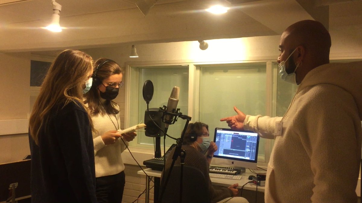 PACAFinAll's tweet photo. Slams Recording written 🇫🇮🇫🇷during 1/2mobility in the recording studio of Oulunkylan high school (Helsinki). @ErasmusplusFI @ErasmusplusFR @IFFinlande @HUSTACHE06 @kellykeodara @DANE_acNice @clemi_nice @LeCLEMI @Kari_Kivinen https://t.co/CuQIDF1Li3