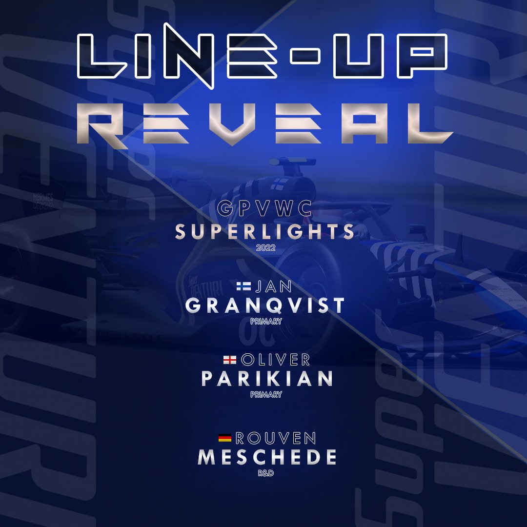 We're excited to announce our 2022 line-up which sees us venture into the 2nd tier of <a href="/gpvwc/">GPVWC Simracing</a> Superlights.

READ MORE ➡️ instagram.com/p/CXWMfmnNNP1/