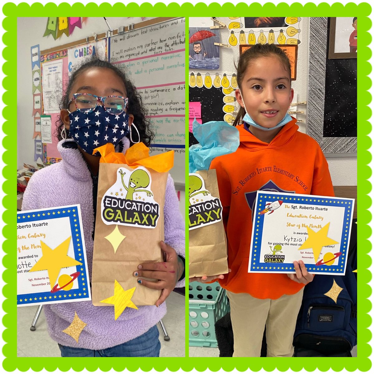 ACarrasco_IES's tweet photo. β¨Congratulations to our Education Galaxy Star winners!β¨#ItuarteKnight teachers go over the moon to help our kids shine bright!! βοΈ @cacost15_IES @chuchi343 @AGutierrez_IES https://t.co/rrfTWcHPIT
