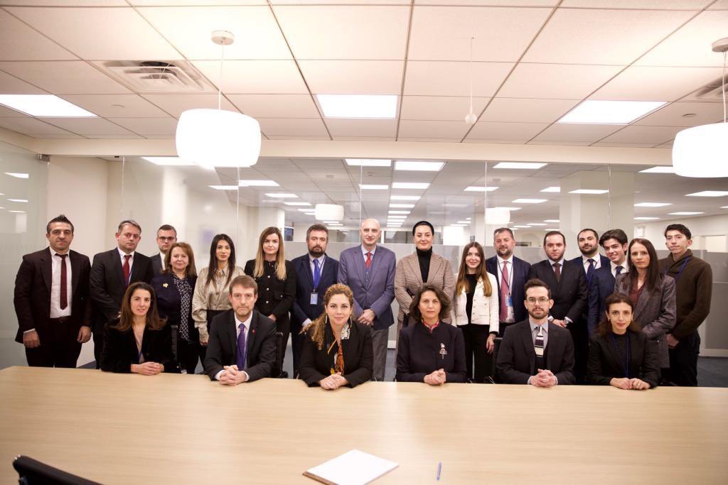 xhacka_olta's tweet photo. Great work meeting w/the team that will represent #Albania at the #UNSC for 2022 - 2023 mandate. A unique opportunity for our country after 65 years of #UN membership. Fully confident about talent, ability and professionalism of our team to represent ๐ฆ๐ฑ with dignity and success. https://t.co/8AqWgxqS1f