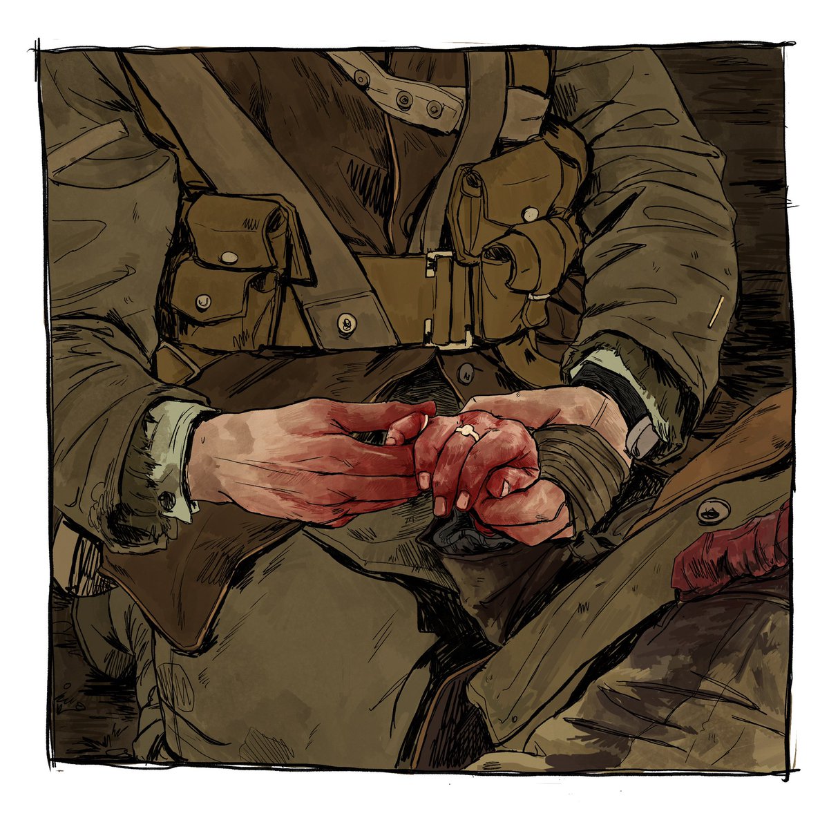 haversacked's tweet image. wound stripe and other collectibles