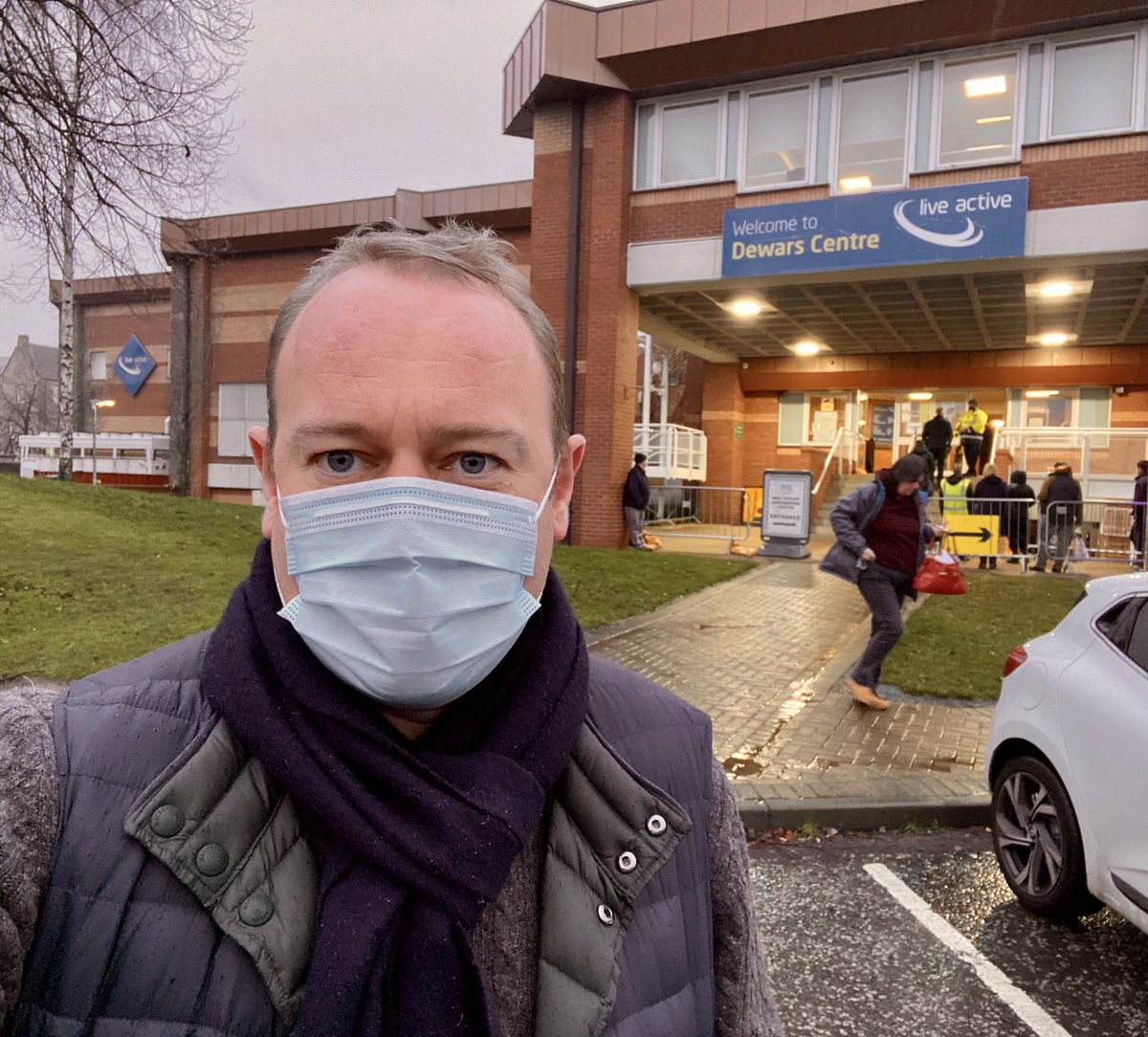 AlexHynes's tweet photo. Thank you to the lovely people at @NHSTayside for my covid vaccination booster! Getting vaccinated is still the single most important thing we can do to protect each other. https://t.co/B6MP1S0gVX