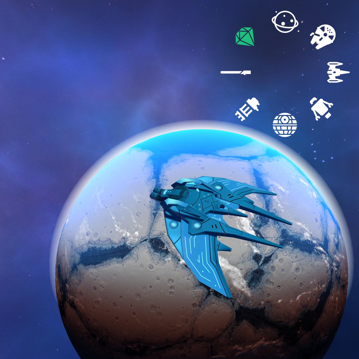 one of the underrated projects. @Vishv_Space 
I finally got one thanks to paperhands :) 
#SolanaNFT