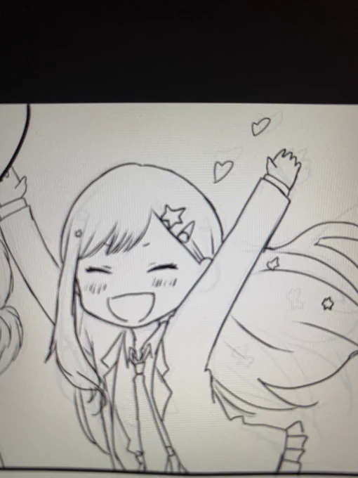 かわいく描けたフリート 