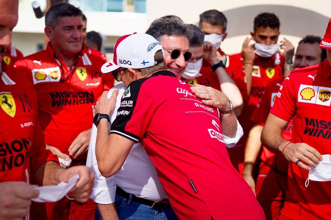 Kimi Räikkönen on Instagram:

”Grazie <a href="/ScuderiaFerrari/">Scuderia Ferrari HP</a>”
📸 instagram.com/kimimatiasraik…