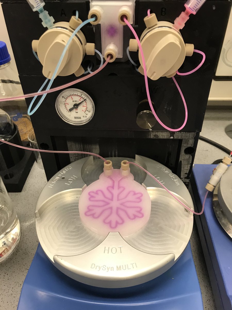 hiltonlab's tweet image. Pun time - #continuousflow