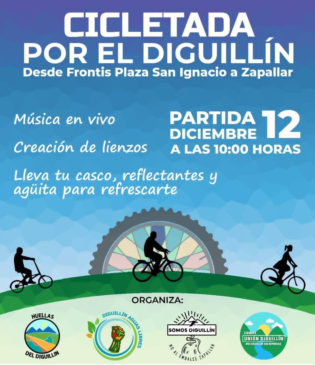 chillanactivo's tweet photo. En San Ignacio se realizará la "Cicletada x el Diguillín" este domingo 12-Dic, 10:00 hrs. https://t.co/cH4XbvSb1v