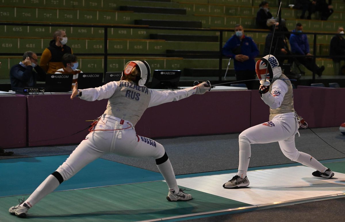 Big day for <a href="/BathSwordClub/">Bath Sword Club</a> fencer Bronwen Granville taking part in her first senior World Cup event in St Maur, Paris. Great learning opportunities for her and coach <a href="/clanmiles/">Tim Miles</a> The journey continues!
