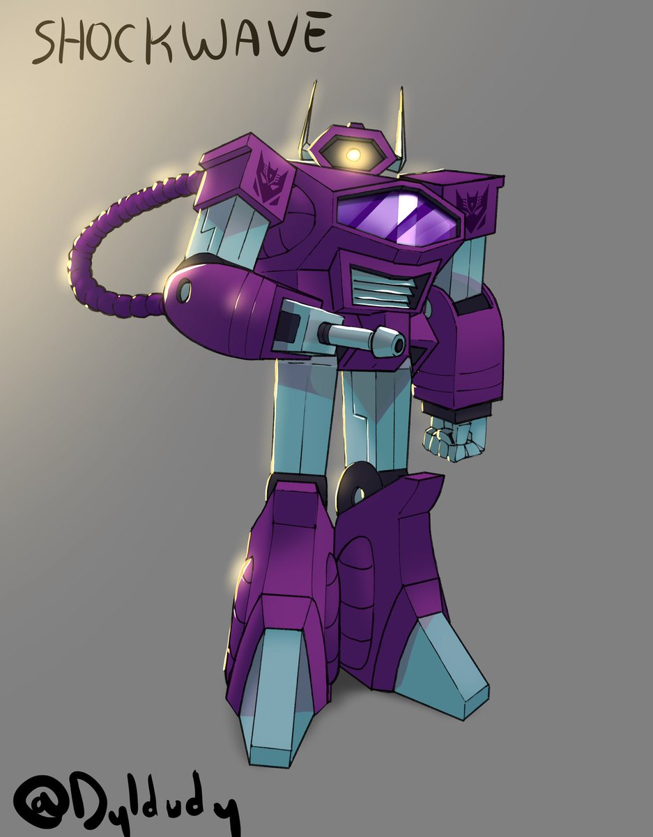 GhoulCell's tweet image. Shockwave I drew for @loafeoil while staying up way to late… I’m so tired😖 #transformers #hasbro #decepticon