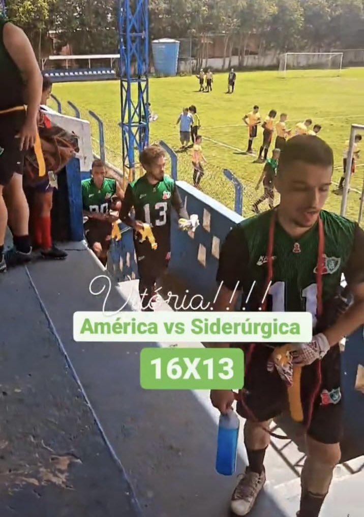 Adivinha doutor quem tá de volta na praça!

NOSSO TIME DE FLAG DE QUE JÁ VOLTOU COM TUDO! AMÉRICA LOCOMOTIVA 16 x 13 Siderúrgica! 

#locomotivapride #flagfootball