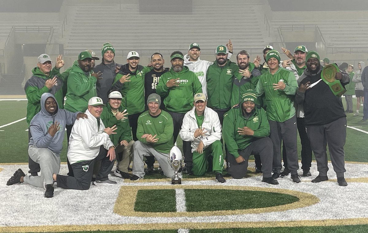 Can’t say enough about this group of Seniors! They played for for something bigger than themselves for 3 years and got paid! Couldn’t ask for a better group of coaches to work with as well! 💍💍💍 #TheGlue #BDA #NoQuit