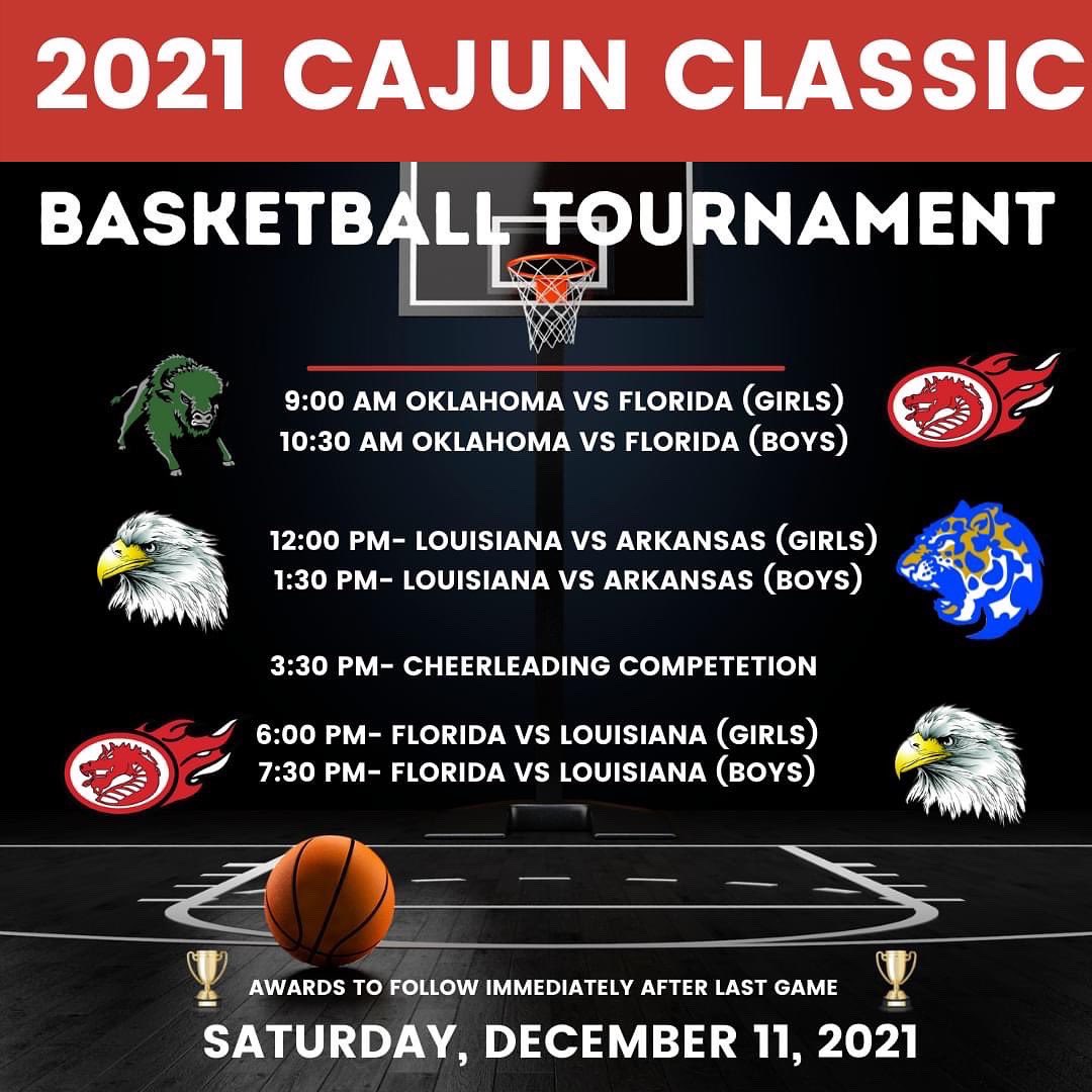The Louisiana School for the Deaf's annual Cajun Classic tournament is back today with another round of games! Tune in to our live stream at youtube.com/watch?v=KFG042…. 

Geaux War Eagles! 🦅