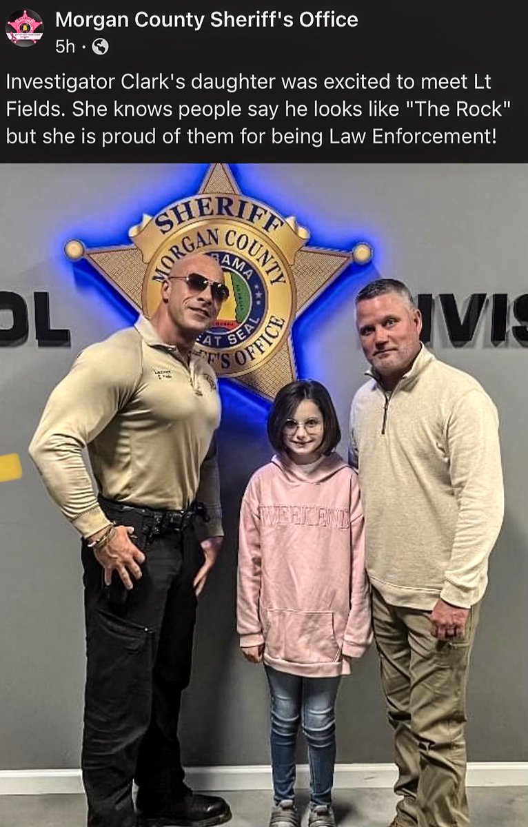 EricFieldsLEO's tweet photo. This is one sweet girl … Thanks for letting me meet you…. She is such a brave young lady who understands the importance of what her daddy does and supports others who hold the line. 

God, bless our love ones who sacrifice so much by understanding the importance of our duty. https://t.co/amM6XvjFep