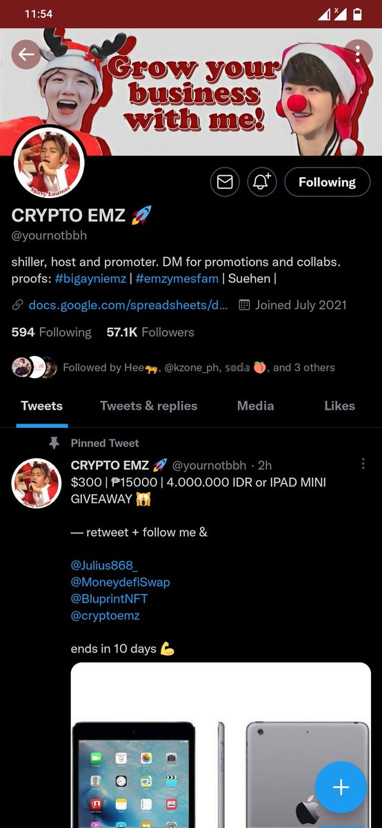 charlestalaue's tweet photo. @yournotbbh Done po https://t.co/rtRmckxwh9