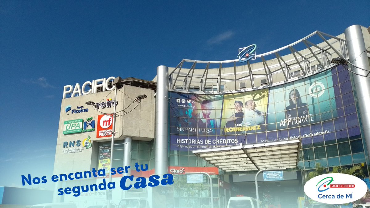 pacificenter_gt's tweet photo. Gracias por elegirnos como tu lugar favorito para vivir momentos felices y crear los mejores recuerdos ✨
Nos encanta ser tu segunda casa 🏠
#CCPacificCenter #CercaDeMÍ #TuLugarFavorito https://t.co/W7pb3eV96o