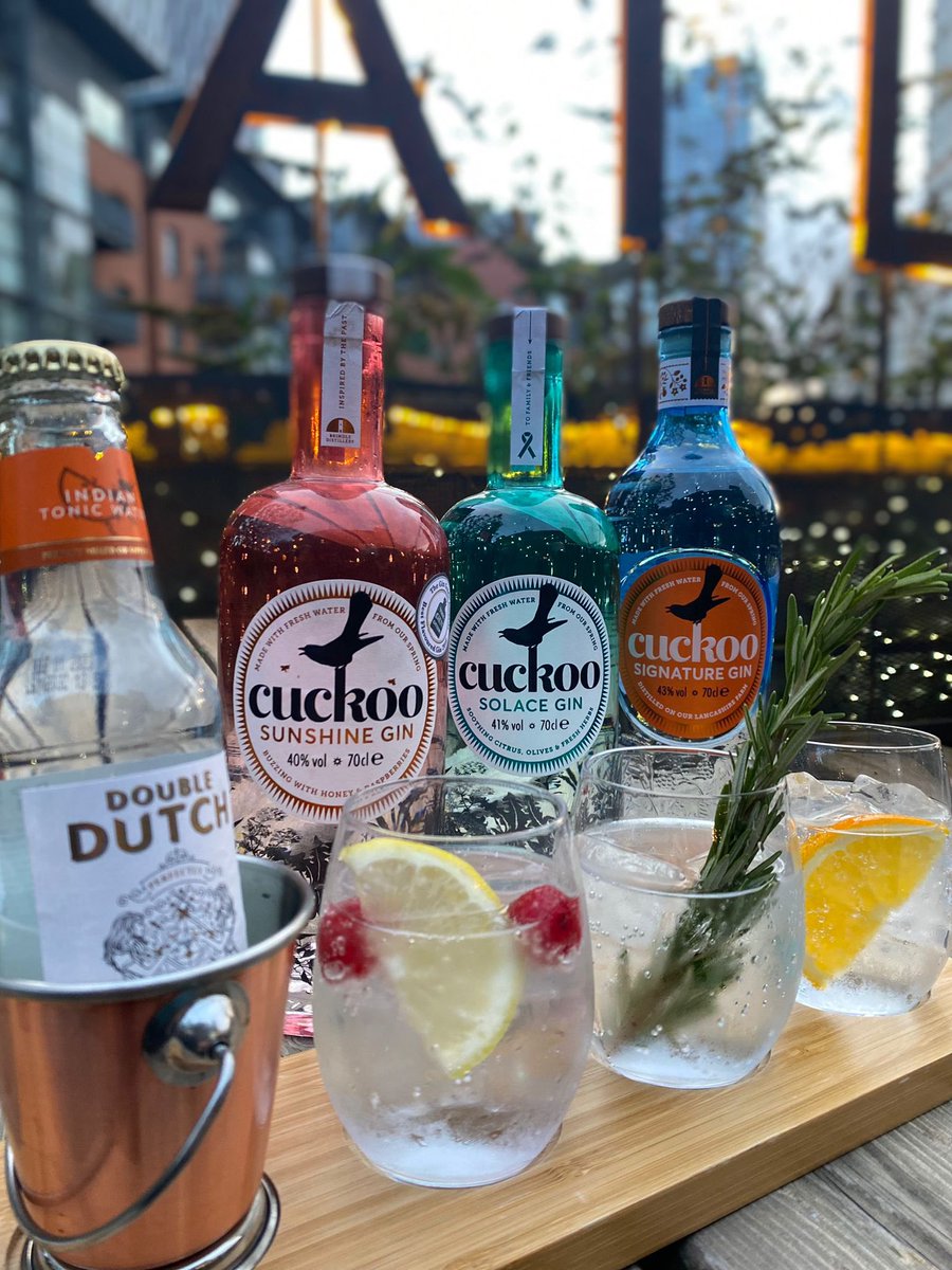 TheGinBible's tweet photo. Need some #Gin-spiration this afternoon #Manchester? 

Our @CuckooGin paddle board is just what you need @TheAtlasBar. Only £14. Happy Saturday everyone 🍸🎉 https://t.co/x3bbc5A1Af