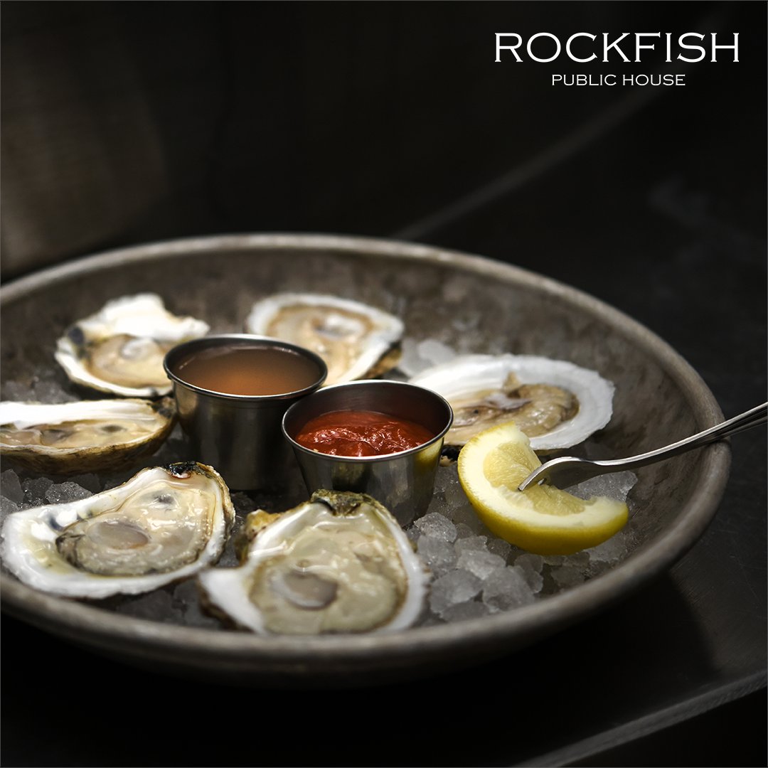 December is a great month for our raw oysters! How do you dress up your raw oysters?

· Cocktail Sauce
· Mignonette
· Squeeze 'o lemon
· Straight up