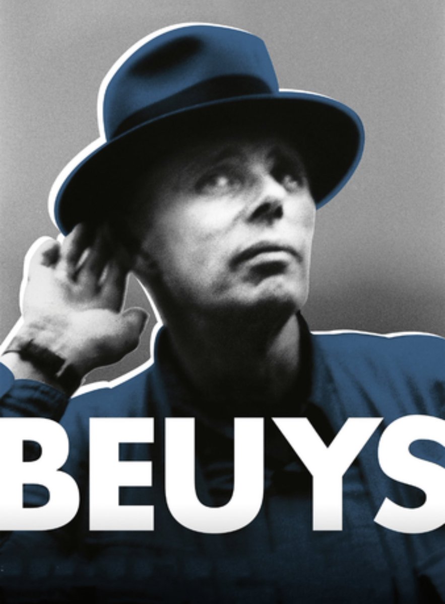 caroloco69's tweet image. “El arte es el único poder revolucionario porque se basa en la creatividad del ser humano, la autodeterminación y el autogobierno.”  #JosephBeuys @Filmin #Dart2021