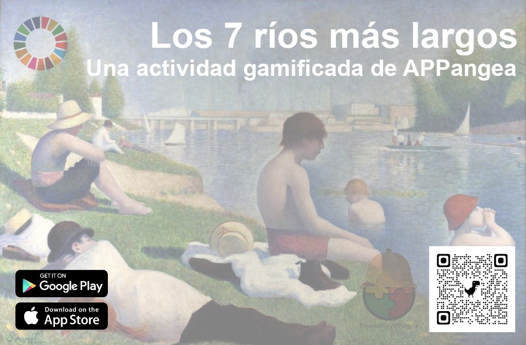 appangea_es's tweet photo. En APPangea estrenamos nuestro primer Reto APPangea: "Los siete ríos más largos de la Tierra."
🔍Los alumnos recopilan información sobre los 7 ríos y reflexionan sobre el acceso al agua limpia y saneamiento (#ODS-6).
⏳Es una actividad de unos 40min. 🧵⬇️ https://t.co/RwmHPVxKJ5