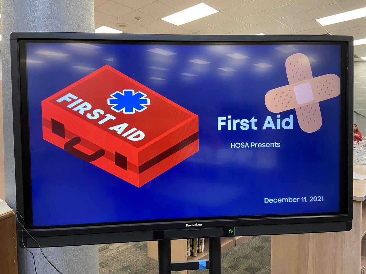 hosa_mac's tweet photo. Come join us in the MacArthur library for a 1st aid presentation and the chance to make a 1st aid kit during Christmas storybook Saturday! @MacArthur_AISD @AldineISD @MissVelis_ @sshowers_s @WillieKelleyII1 @AndreaHamilt17 @AldineCTE https://t.co/AqcP1IzzGV