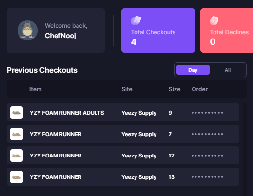 ChefNooj's tweet photo. Back in business

@ValorAIO @TohruAIO_ @whop 
@LEMONPROXY2020 @Accessproxies 
@aycdio @mamiskitchenio 
@TeamPrestiged https://t.co/N5nrQiTqaz