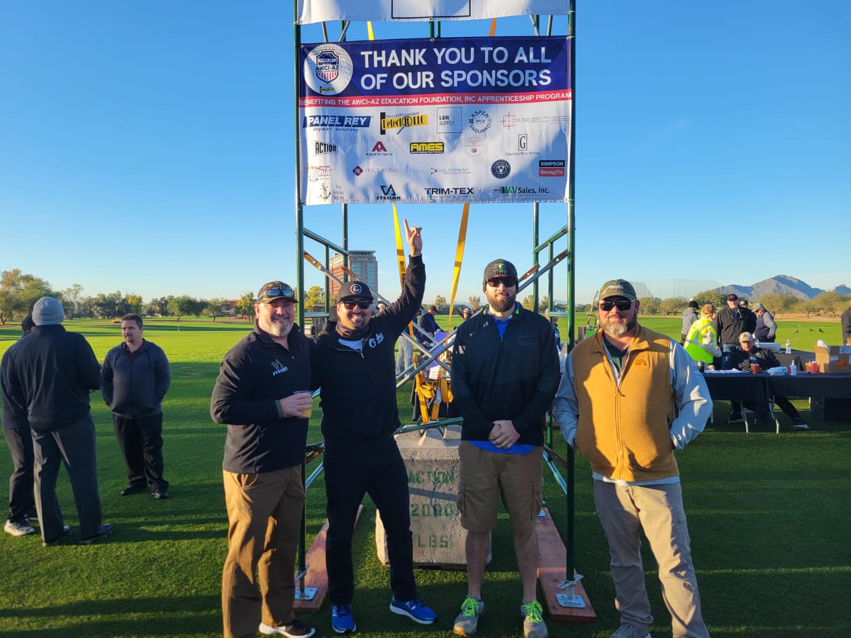 StellarTours's tweet photo. #SaturdayShoutout to all the sponsors of yesterday’s AWCI-AZ Golf Championship at @TalkingStickGolfCourse. Stellar Adventures enjoyed supporting the AWZI-AZ Education Fdn, Inc. Apprenticeship Program.
#stellaradventuresaz #giveback #donation #travel #atvtour #utvtour #hummertour https://t.co/TIeqFp2VBo