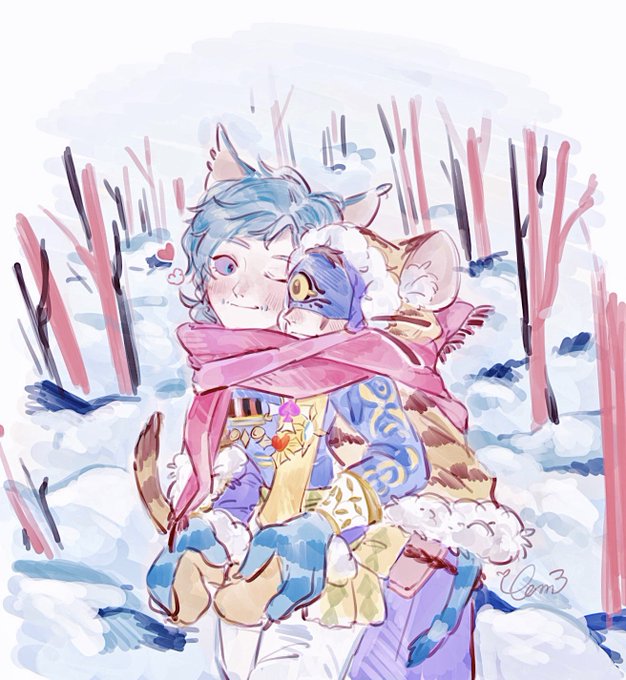 2日目もお邪魔します✨
今回くじ引かせて頂いた時にチェシャくんが出たので2日ともチェシャくんに登場して貰いましたっ🐱🐾
アニマル大好きなのでタグみていっぱいほっこりします🥰💕💕
※傭占

#傭占わんにゃんがおーっ 