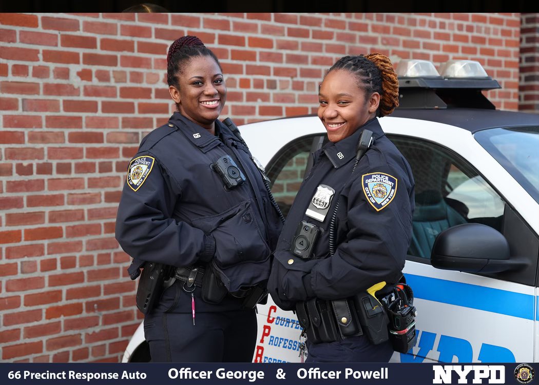 NYPD Brooklyn South (@nypdbklynsouth) on Twitter photo Meet 2 of New Yorkβs Finest: PO Chelsea George & PO Khalika Powell from the <a href="/NYPD66Pct/">NYPD 66th Precinct</a>.
Serving the residents & community of Borough Park, Brooklyn, with pride. Meet 2 of New Yorkβs Finest: PO Chelsea George & PO Khalika Powell from the <a href="/NYPD66Pct/">NYPD 66th Precinct</a>.
Serving the residents & community of Borough Park, Brooklyn, with pride.