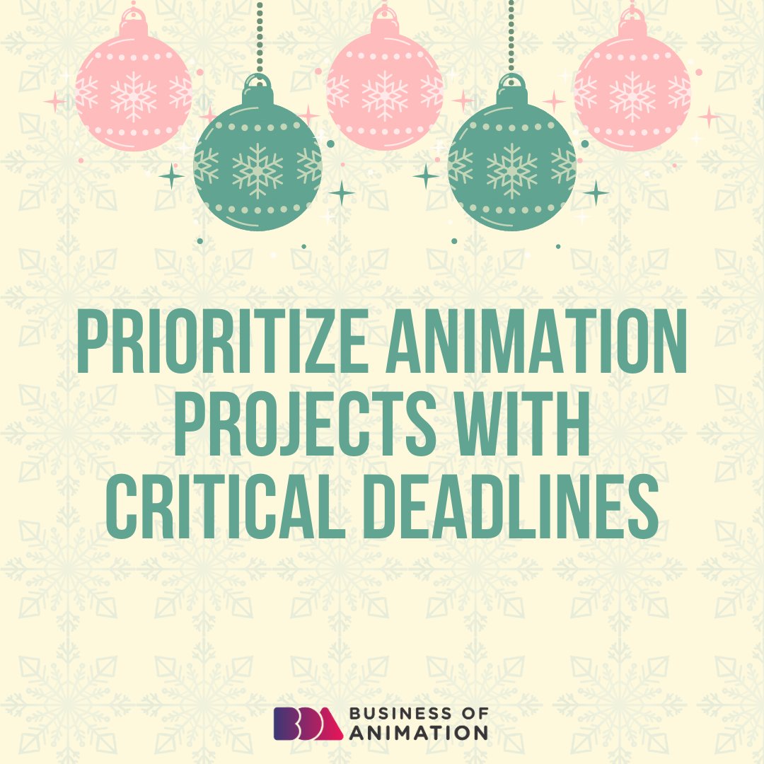 animationbiz's tweet image. 2. Break down complex animation tasks into
simpler tasks.
3. Focus on your animation work before doing other activities.
4. Organize your animation projects for better optimization.
5. Contact all your animation clients and keep them updated.

#AnimationSpeedTime