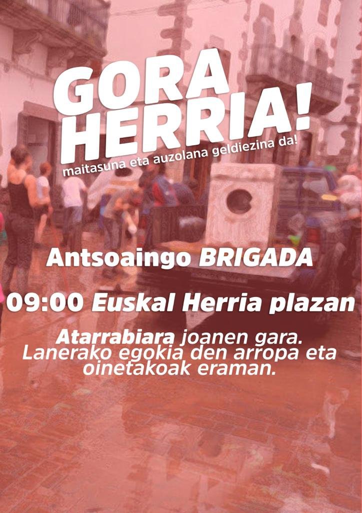 Onaaa!!! 👏🏾👏🏾💪🏿💪🏿😍😍

'Elkartasuna daukazuna ematean datza, ez soberan duzuna ematean'.

#Antsoain
#GoraHerria